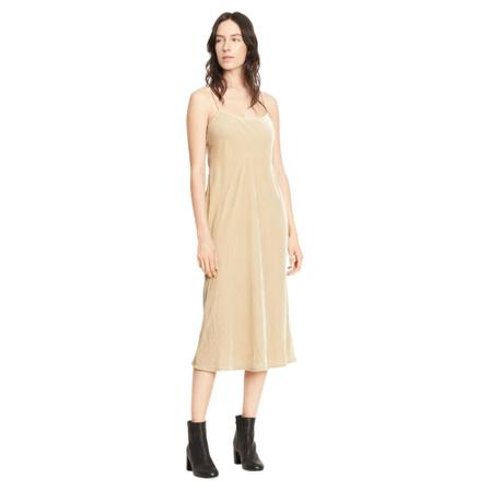 Vince, Velvet Cami Dress Beige, Dames, Maat:M