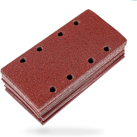 Set med 50 slippapper, 93 x 185 mm