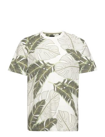 Onsgreg Reg Ss Aop Tee T-shirts Short-sleeved Multi/mønstret ONLY & SONS