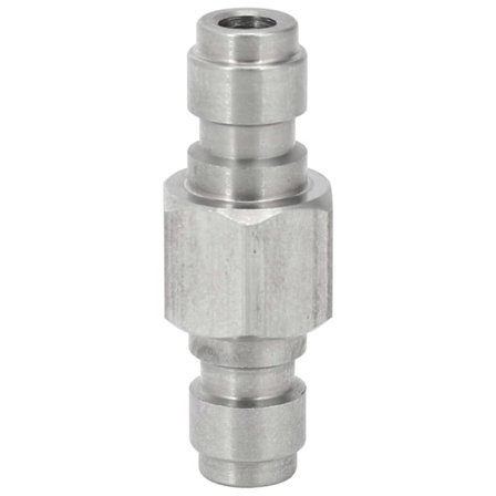 Air Pcp Begge Ender Hann Hurtigkobling Adapter Rustfritt Stål Dobbel Hann Fyllenippel-Perfekt