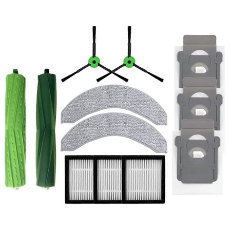 Til Irobot Roomba Combo 10 Max Robot Støvsuger Tilbehør Hepa Filter Moppe Klud Støvpose Udskiftningssæt