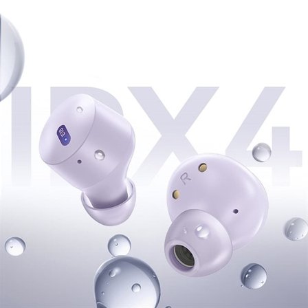 Baseus Bowie E18 trådløse TWS ENC IPX4-øretelefoner - lilla