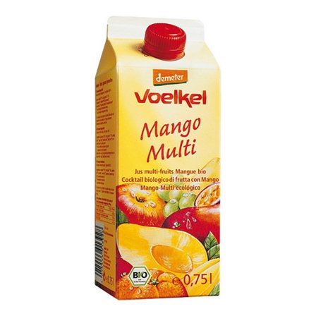 Voelkel Mango multisaft Ø 0,75 l, Helse & Madvarer, Drikkevarer, Saft, Juice & Iste