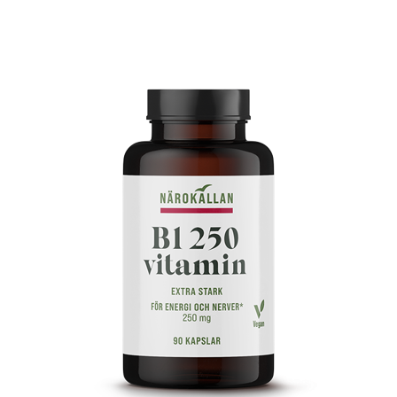 Närokällan B1 250 mg 90 kapslar
