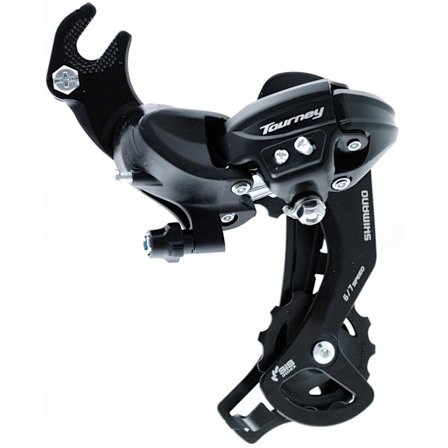 SHIMANO RD-TY300B Bagskifter til 6/7/8 Gear - Passer til Krogmontering