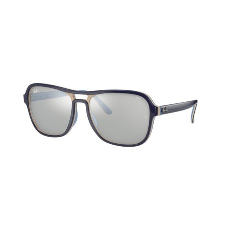 Ray-Ban State Side - Solbriller - Blå - RB4356 6546W3 5817