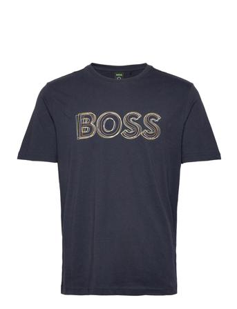Tee 1 T-shirt Blå BOSS