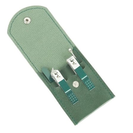 4st/ Set Manikyr Set Nagelklippare Verktyg MÖRKGRÖN BB