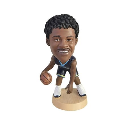 Basketball Star Ja Morant Doll Shake Head Action Figur Car Deco Gift Doll 12cm