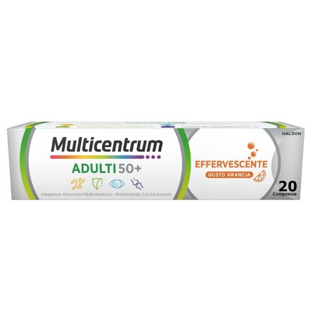 Multicentrum Adulti 50+ Effervescente Integratore Multivitaminico