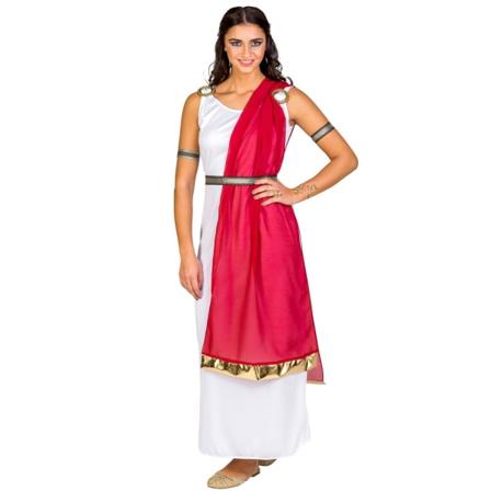 Tectake Maskeraddräkt Romare Calpurnia White Xxl