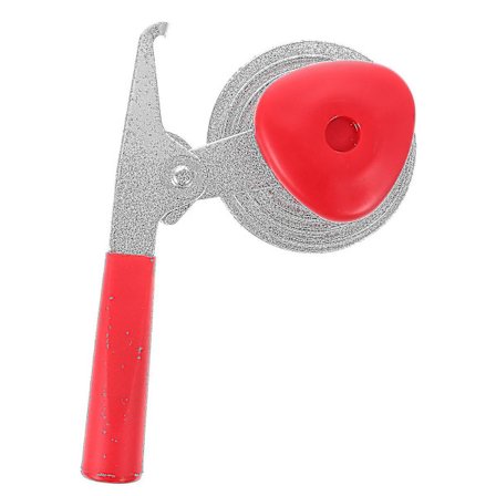 1 stk. Tinplate Dåselukker Manuel Dåselukker Praktisk Manuel Dåselukningsmaskine (rød) Starlight