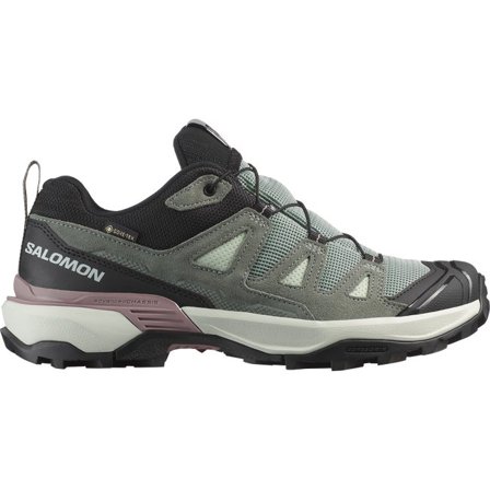 Salomon - Wandelschoenen voor vrouwen X Ultra 360 Leather Gore-tex - Green Milieu / Sedona Sage / Nirvana - 41⅓