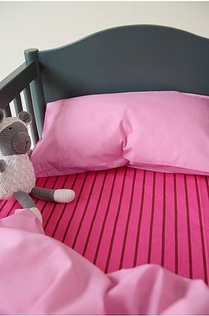 Jotex - Mini Faconsyet Lagen Tremmeseng Økologisk Cerice/rust - SIMA - Køb Lagener hos Jotex