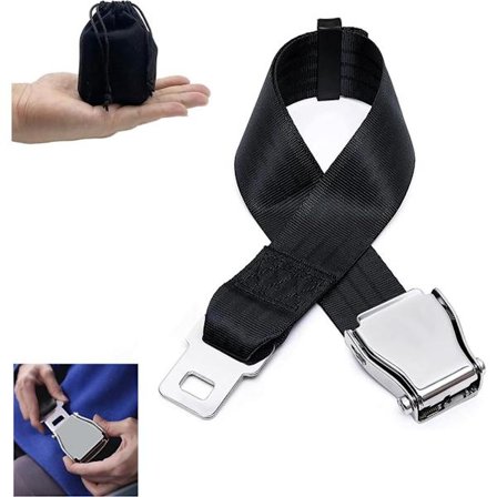 Sikkerhedsseler - Sikkerhedsseleforlænger - Sikkerhedsselesextension - 80 cm - Autostolsseleforlænger - Universal