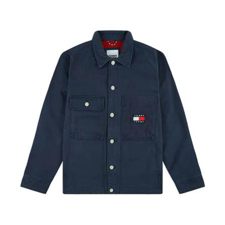 Tommy Jeans, Reversible Dm 0Dm 10972 C87 jacket Blauw, Heren, Maat:M
