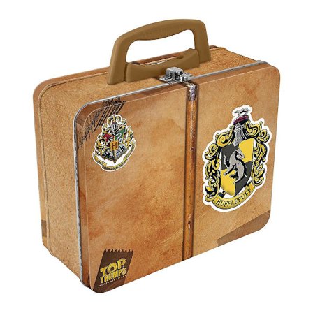 Harry Potter Hufflepuff -korttipeli, keräilijän peltirasia [D]