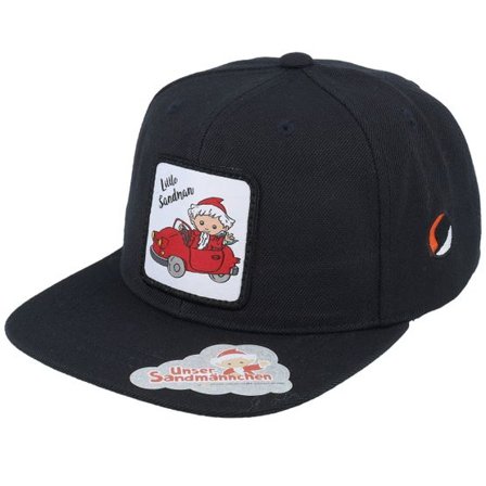 Unser Sandmännchen - Svart snapback Keps - Kids Sandmännchen Driving Black Snapback @ Hatstore