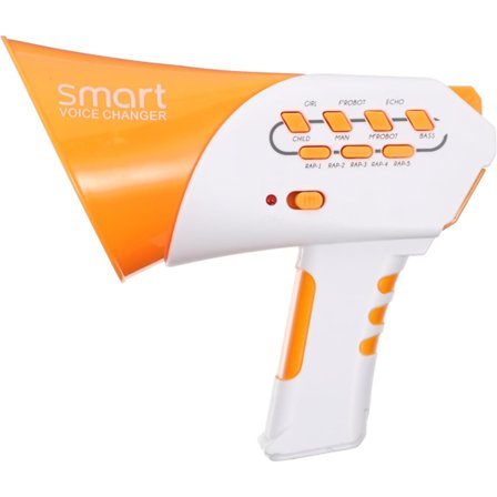 1 kpl Lasten moniääninen äänenmuutin megafoni roolileikki lelu Lasten juhlat pila lelu Äänenmuutin lapsille (ilman paristoa)