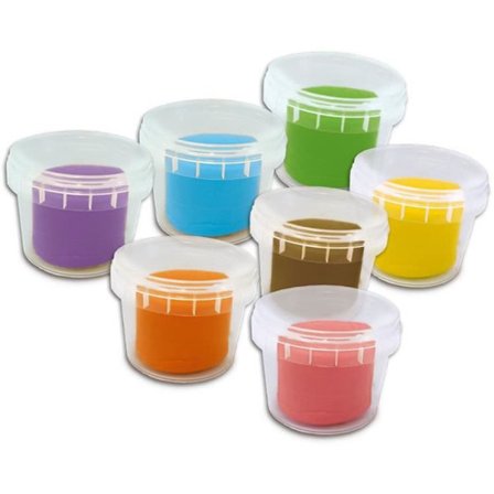 Ekologisk jättemodelleringsdegpaket (7x90 g med verktyg)