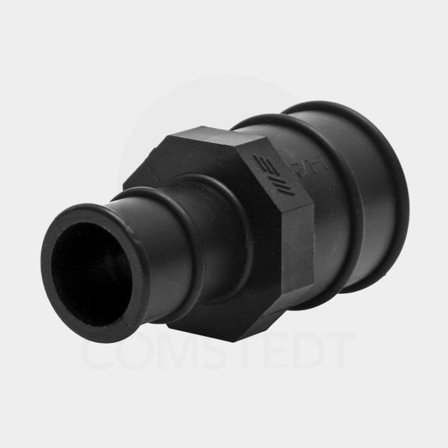 Adapteri saniteettiletkulle 37010, 25 mm (1′′) letkusta 38 mm (1 1/2′′) letkuun