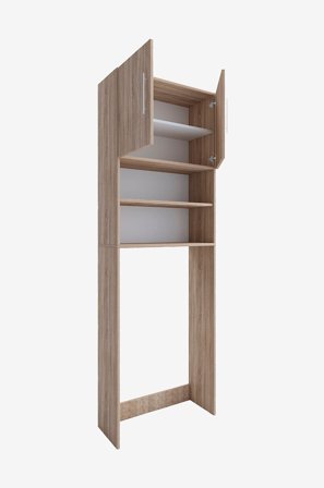 VCM - Skap skap bad/toalett Jutas - Flerfarget - Baderomsmøbler - Fra Homeroom