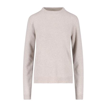 Rick Owens, Round-neck Knitwear Wit, Dames, Maat:M