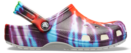 Crocs Classic Tie Dye Graphic Clog Unisex sandals Multi-colored 39-40