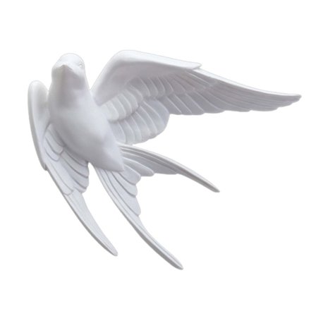 3D Swallow Väggmonterad Pendel Fashionabla dekorativa rekvisita för väggentré