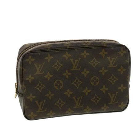 Louis Vuitton Vintage Pre-owned Canvas clutches Brun, Dame Vintage Tasker, Størrelse: ONE Size