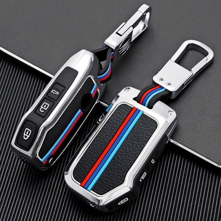 Zink-legering Bilnyckelskydd Fodral För Kia Sportage Ceed Sorento Cerato Forte Kx3 K5 3 Knappar (matt)