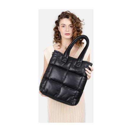 Re:designed Teta Tote Taske Sort, Dame Indkøbstasker, Størrelse: ONE Size