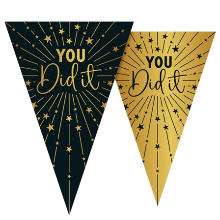 You Did It Vimpelgirlander med Stjerner