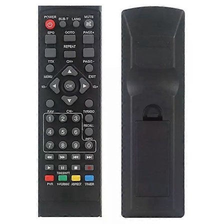 Fjernkontroll Egnet For DVB-T2 For Smart TV STB HDTV For Smart Digitalboks Høyoppløselig Digital Fjernkontroll