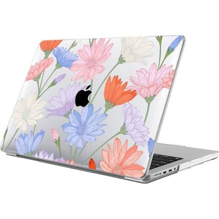 Skal för skydd - MacBook - Air 13 Tum - Ultra Slim - Antisklid - Blommönster