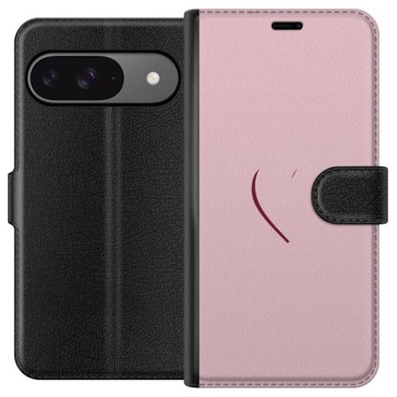 Kompatibelt Lommeboketui til Google Google Pixel 9 SoftPinkLove