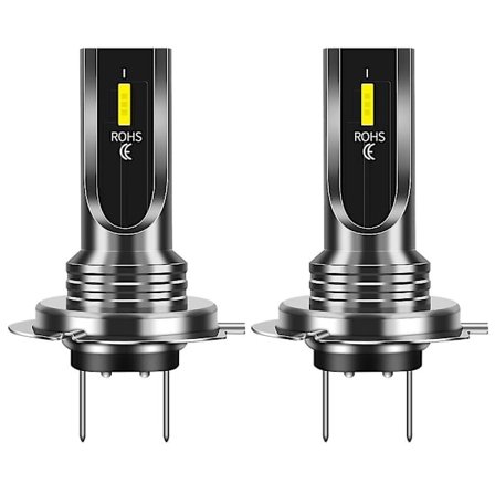 80W 2000LM H7 LED Bilfrontlyspære Retrofit Pære Canbus Pære Beam 6000k H7 LED