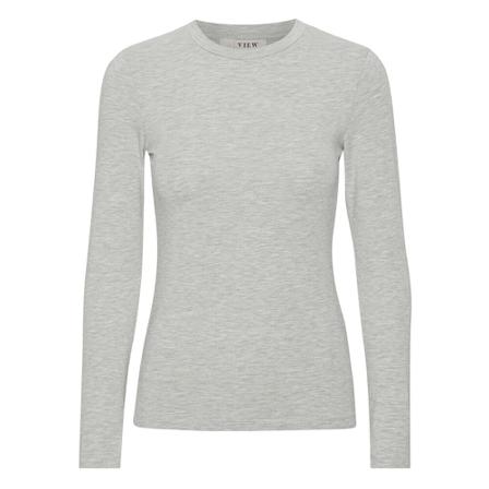 A-View Stabil top long sleeve Grå, Dame