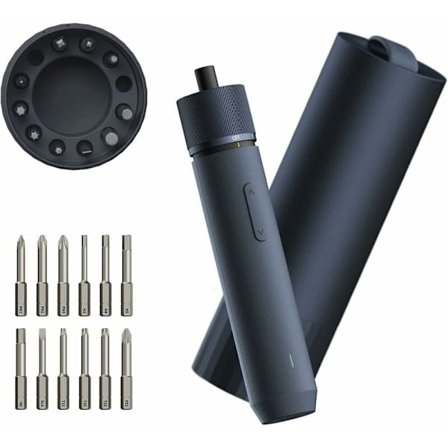 3,6 V sladdlös skruvdragare med 12 S2 stålstift, 3 momentinställningar, 1500mAh batteri, Type-C laddning u0026 LED-lampa - 4N.m elektrisk skruvdragare