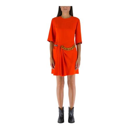 Stella McCartney Short Kjole Orange, Dame