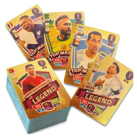 55 stk. 2022/23 VM Fodboldstjernekort, UEFA Champions League,