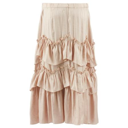 A-View Roks , Beige , Dames , Maat: S Midirokken