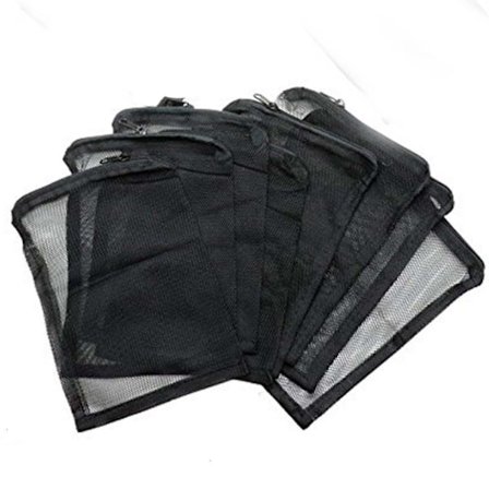 10-pack återvinningsbara akvariefilterpåsar för aktivt kol, biosfärer, keramik