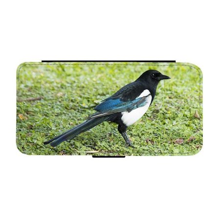 Fågel Skata iPhone 12/iPhone 12 Pro Flip Mobilfodral