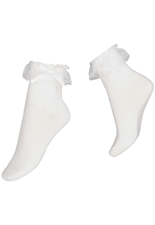 Vogue Chloe Crew Sock Sockor Dam Vit ONESIZE