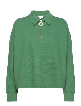 Rlx Ottoman 1/2 Zip Rugby Top T-Shirts & Tops Polos Grøn Tommy Hilfiger