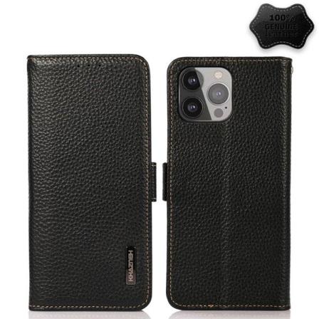 Khazneh Plånboksfodral I Äkta Läder För Iphone 13 Pro Max