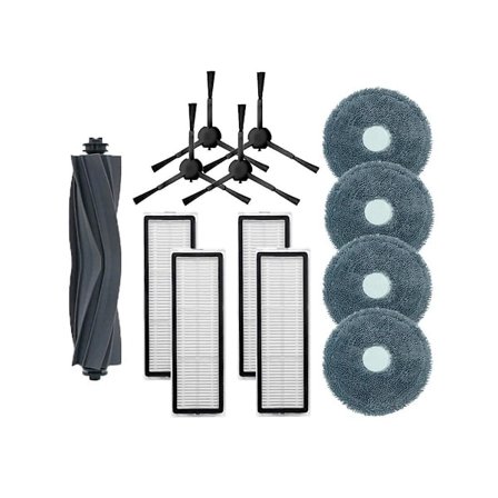 For Dreame L10S Pro / RLS6L / Xiaomi S10+ Rullebørste Sidebørste HEPA Filter Mopp Kluter Filler Støvsuger Tilbehør Db