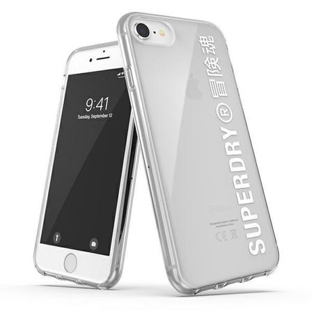 SuperDry Snap Clear Skal iPhone 6/6S/7/8/SE (2020/2022) - Hvid