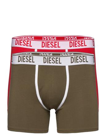 Umbx-Sebastiantwopack Boxer Long 2 Black Diesel Men